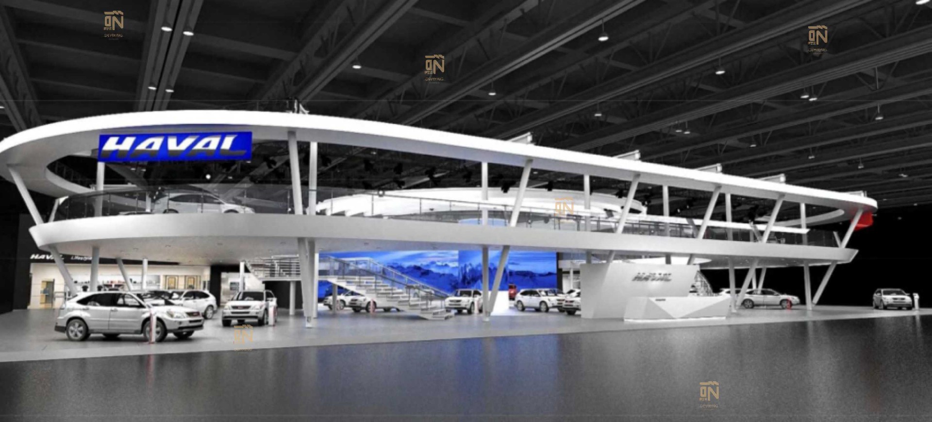 哈弗汽车 2017 车展 中国·上海 3000㎡