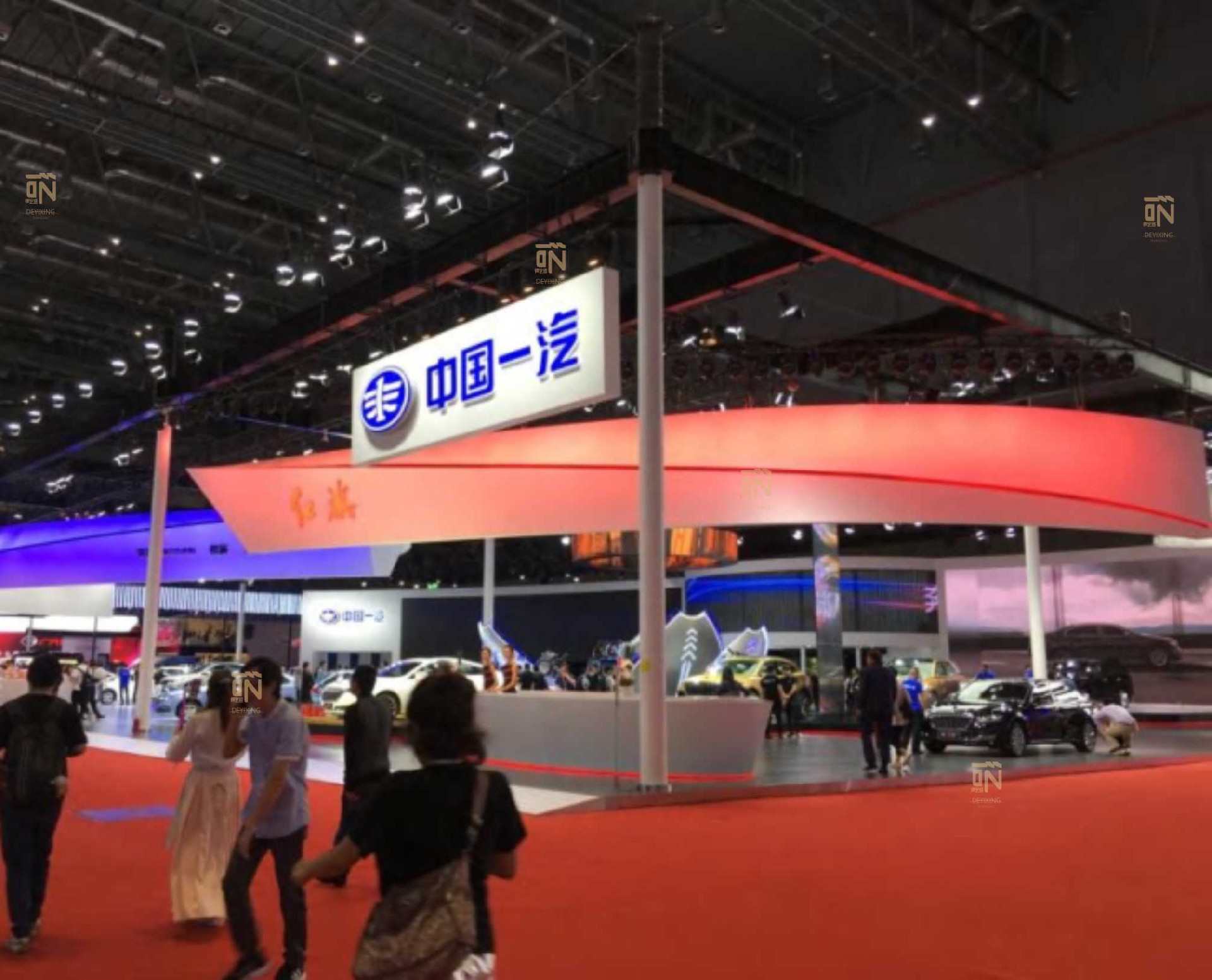 中国一汽 2017 车展 中国·上海 3000㎡