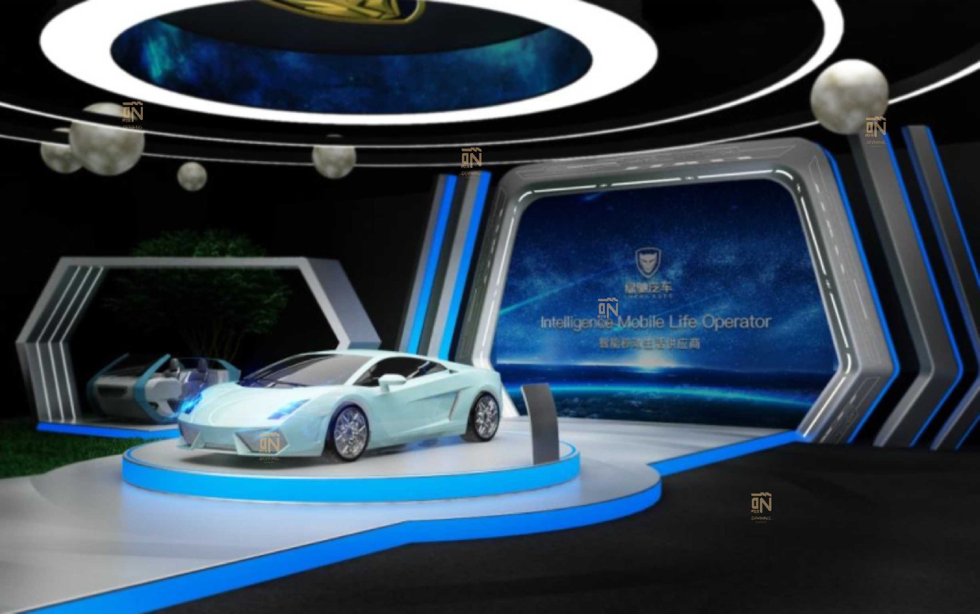 绿驰汽车2017上海车展